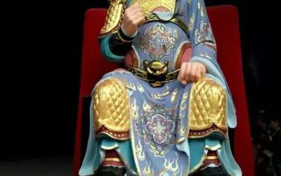 寺廟隆明玻璃鋼彩繪供奉神佛太歲雕塑