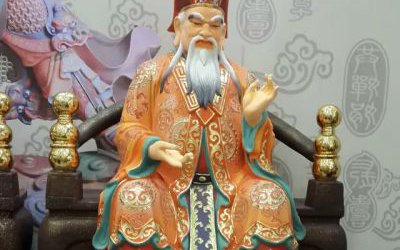 五路財神之偏財神玻璃鋼寺廟供奉財神雕塑