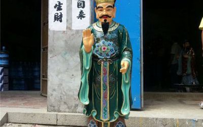 寺廟供奉玻璃鋼彩繪32應(yīng)身神像雕塑