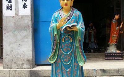 寺廟供奉佛像緣覺應(yīng)玻璃鋼彩繪32應(yīng)身神像