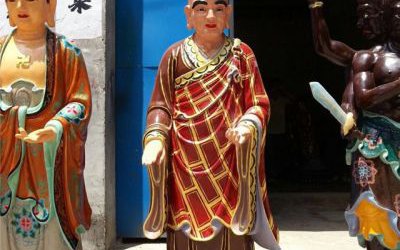 乾闥婆玻璃鋼彩繪32應(yīng)身神像