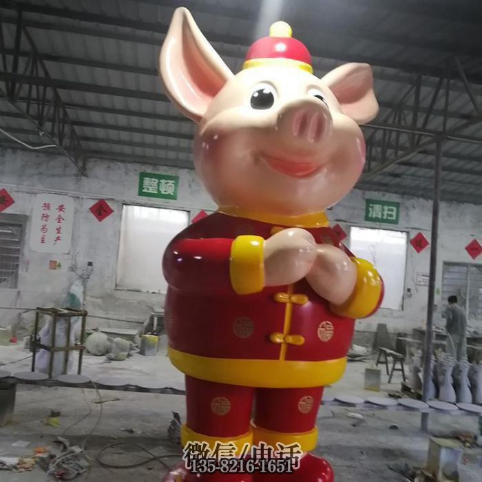 泡沫動物雕塑