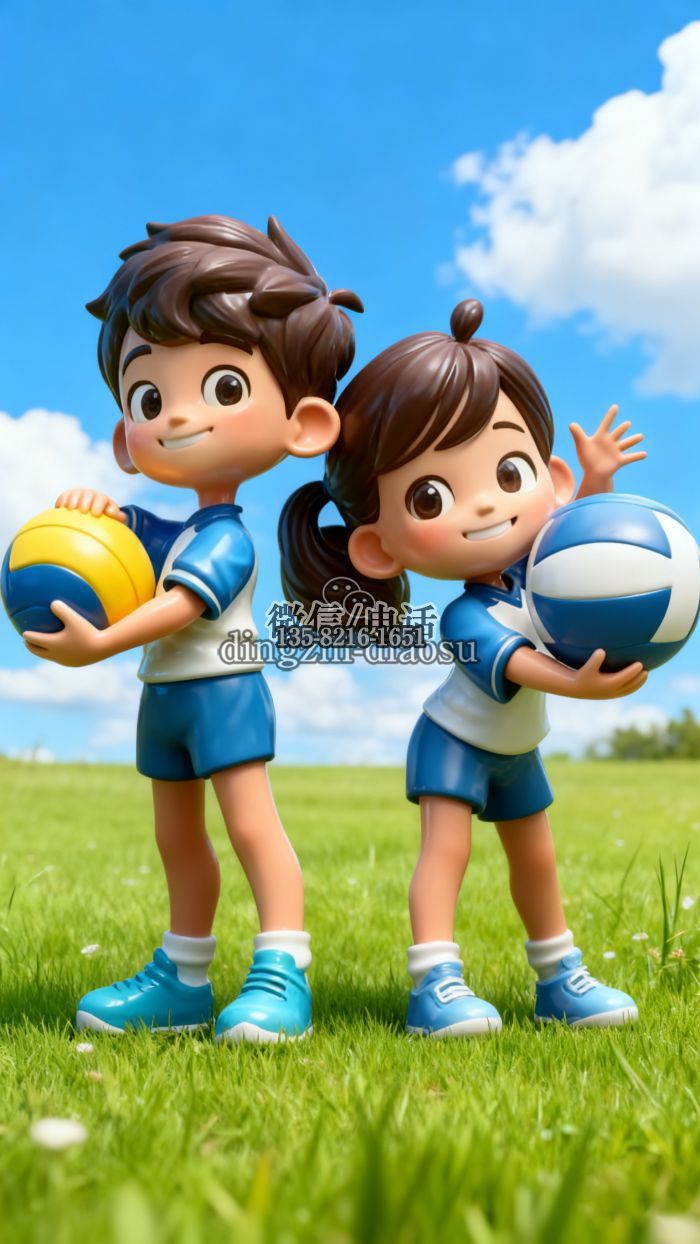 排球雕塑 排球雕塑