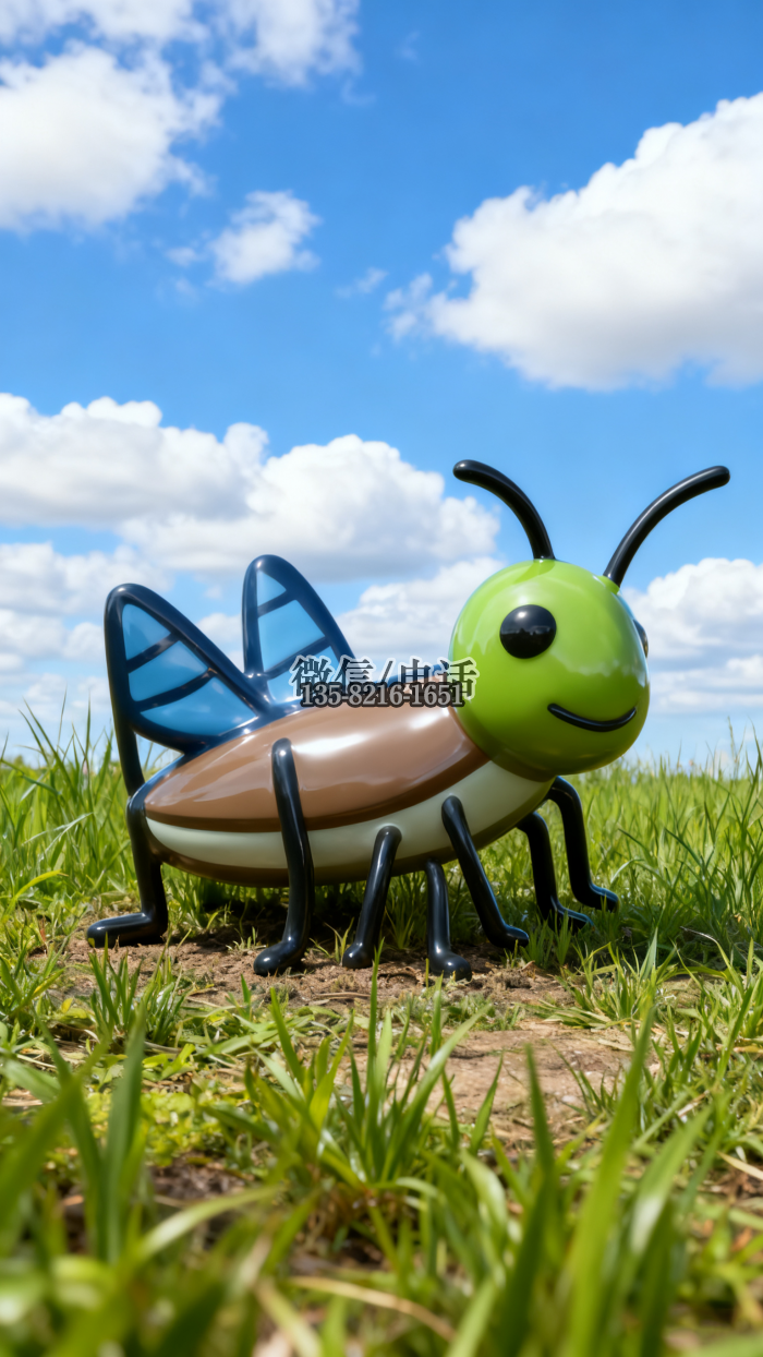 蟋蟀雕塑實(shí)拍圖