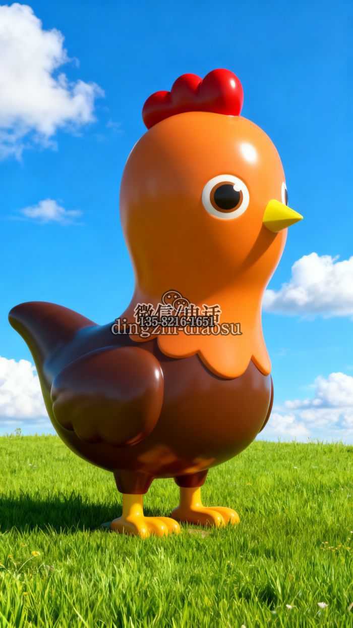母雞雕塑