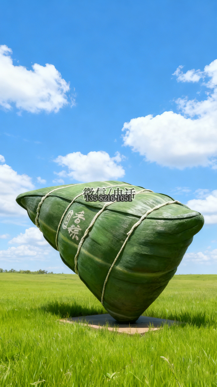 粽子雕塑實(shí)拍圖