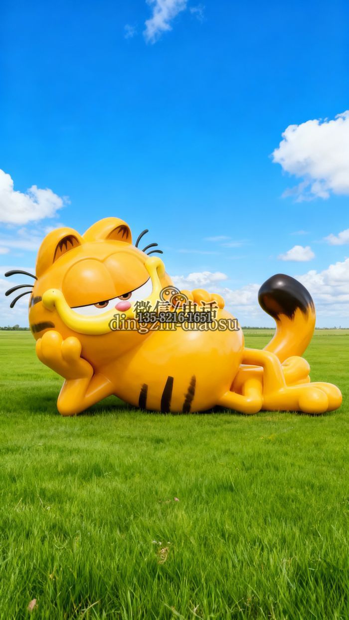 加菲貓雕塑 加菲貓雕塑