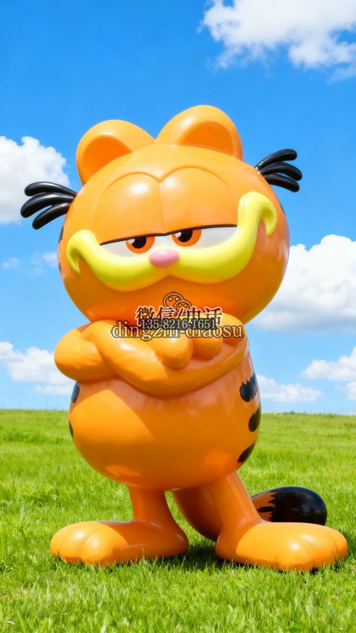 加菲貓雕塑 加菲貓雕塑