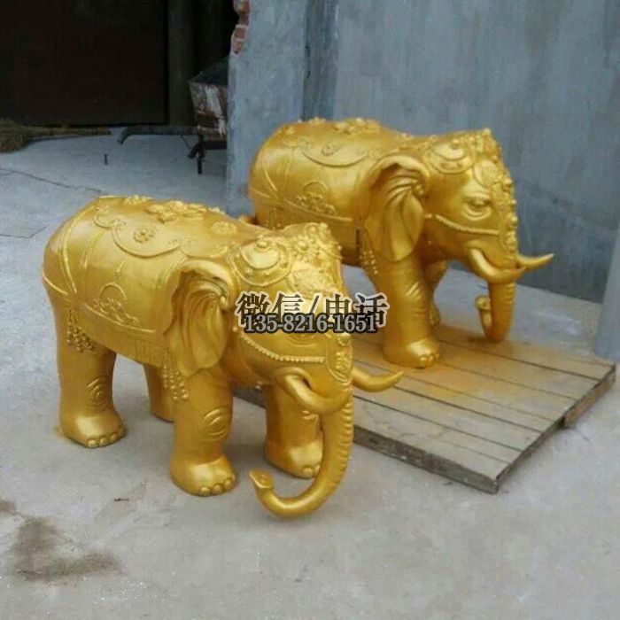 動物雕塑實拍圖